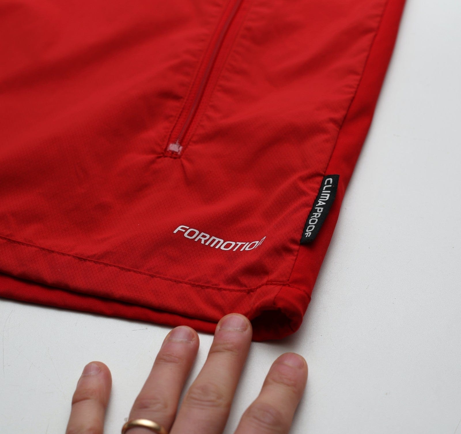 2010/11 LIVERPOOL Vintage adidas 1/4 Zip Formotion Football Training Jacket L/XL