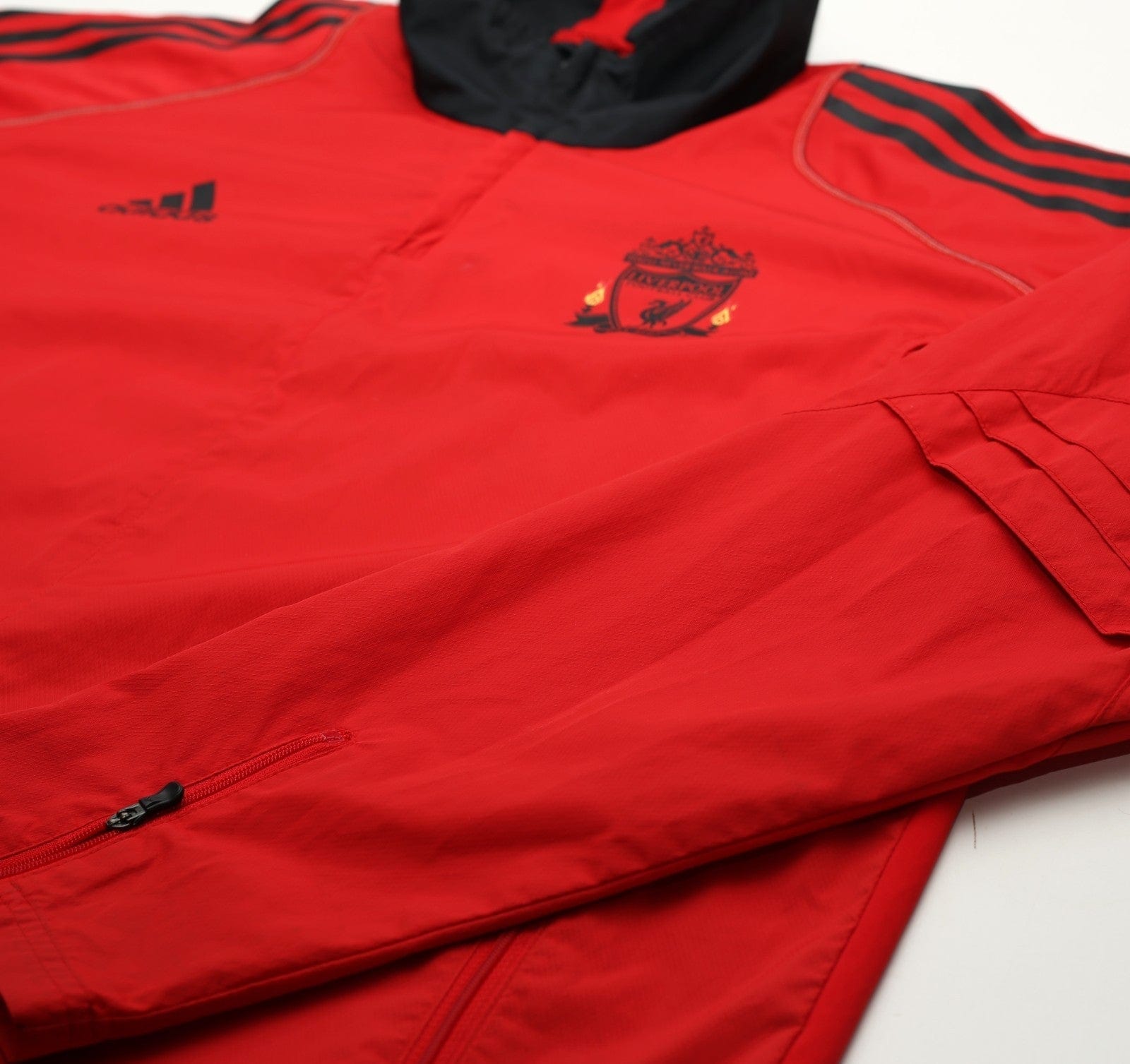 2010/11 LIVERPOOL Vintage adidas 1/4 Zip Formotion Football Training Jacket L/XL