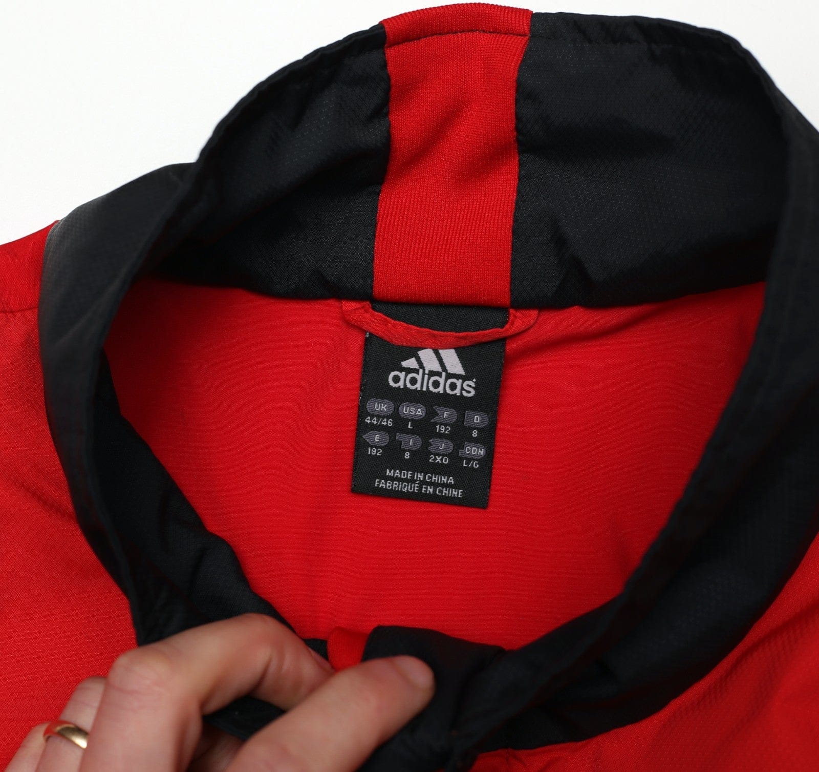 2010/11 LIVERPOOL Vintage adidas 1/4 Zip Formotion Football Training Jacket L/XL