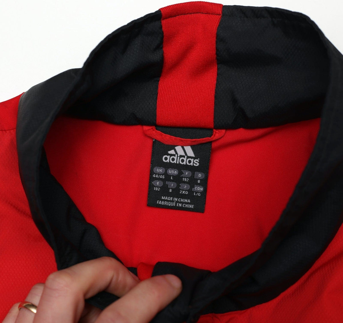 2010/11 LIVERPOOL Vintage adidas 1/4 Zip Formotion Football Training Jacket L/XL