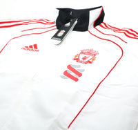 2010/11 LIVERPOOL Vintage adidas Presentation Football Track Top Jacket (M) BNWT