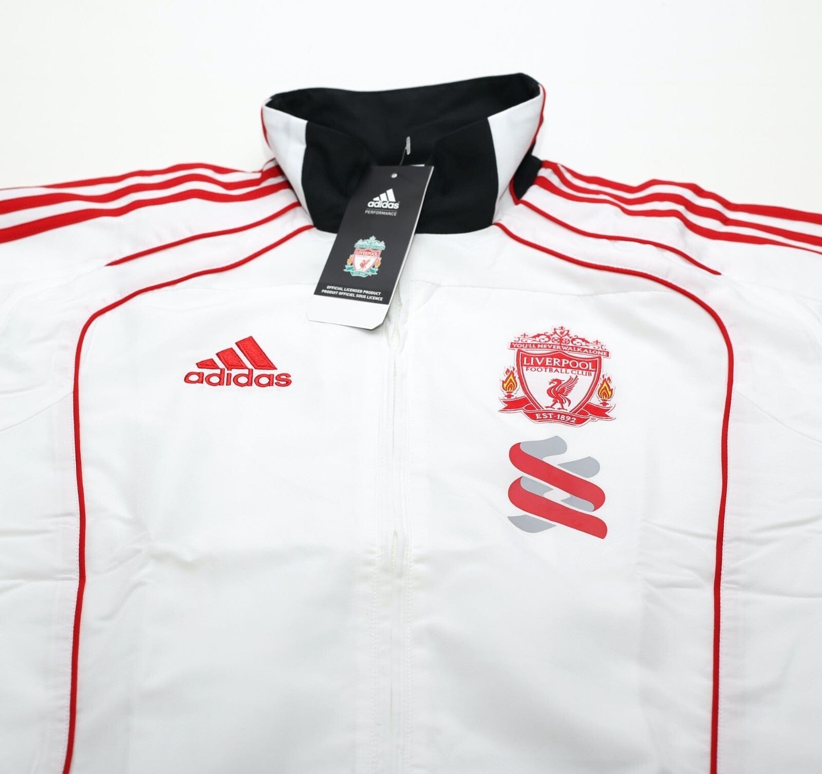 2010/11 LIVERPOOL Vintage adidas Presentation Football Track Top Jacket (M) BNWT