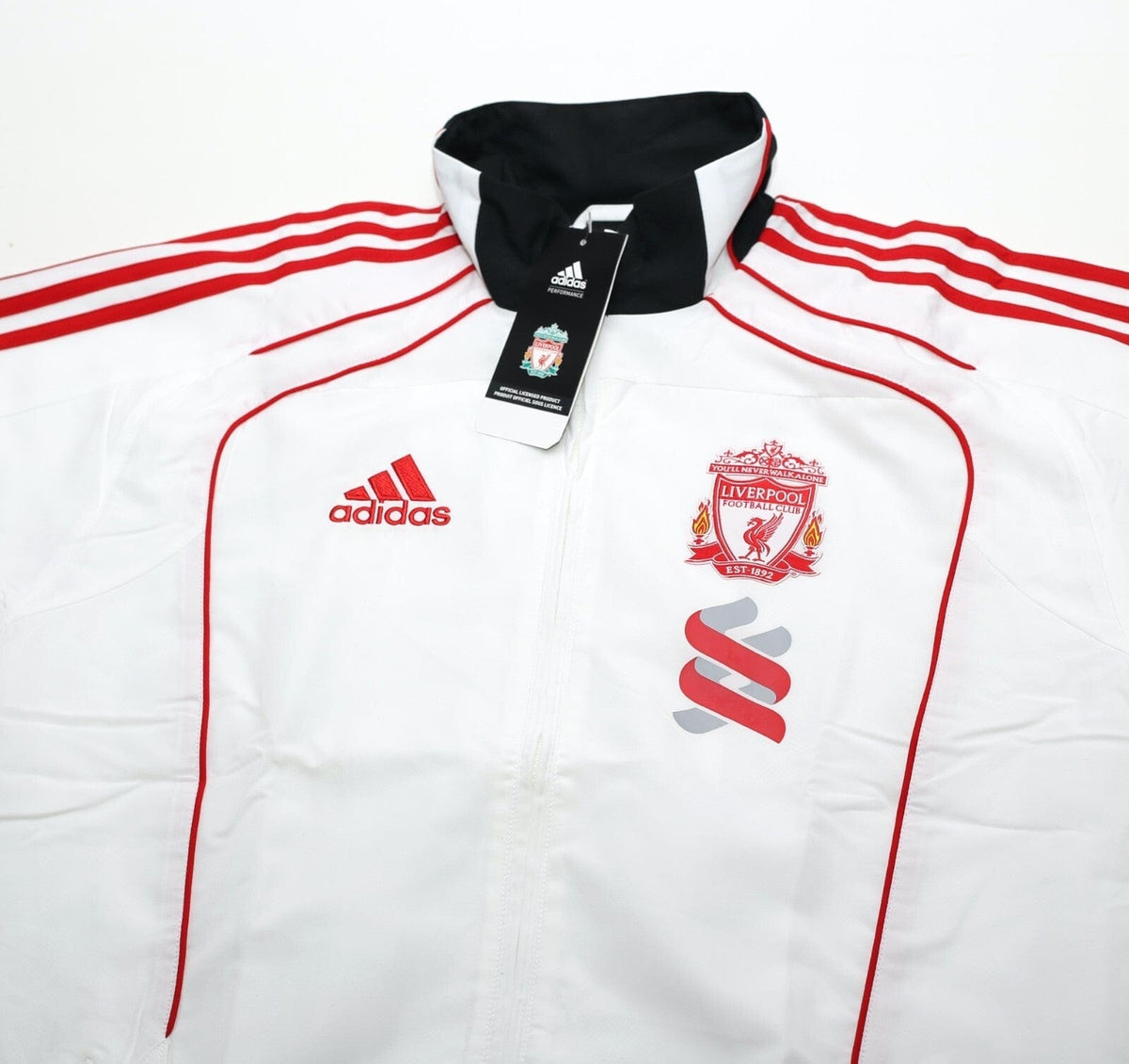 2010/11 LIVERPOOL Vintage adidas Presentation Football Track Top Jacket (M) BNWT