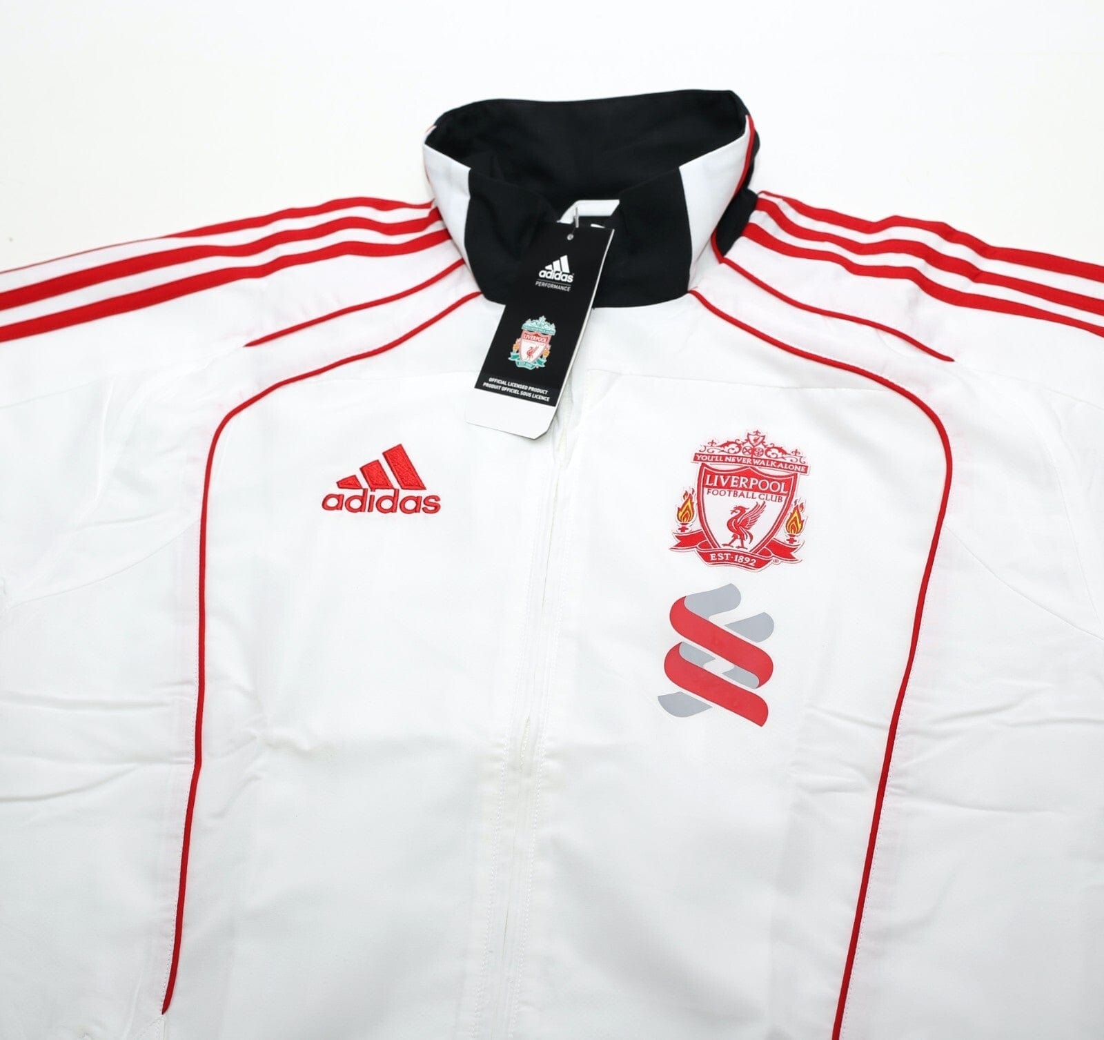 2010/11 LIVERPOOL Vintage adidas Presentation Football Track Top Jacket (M) BNWT