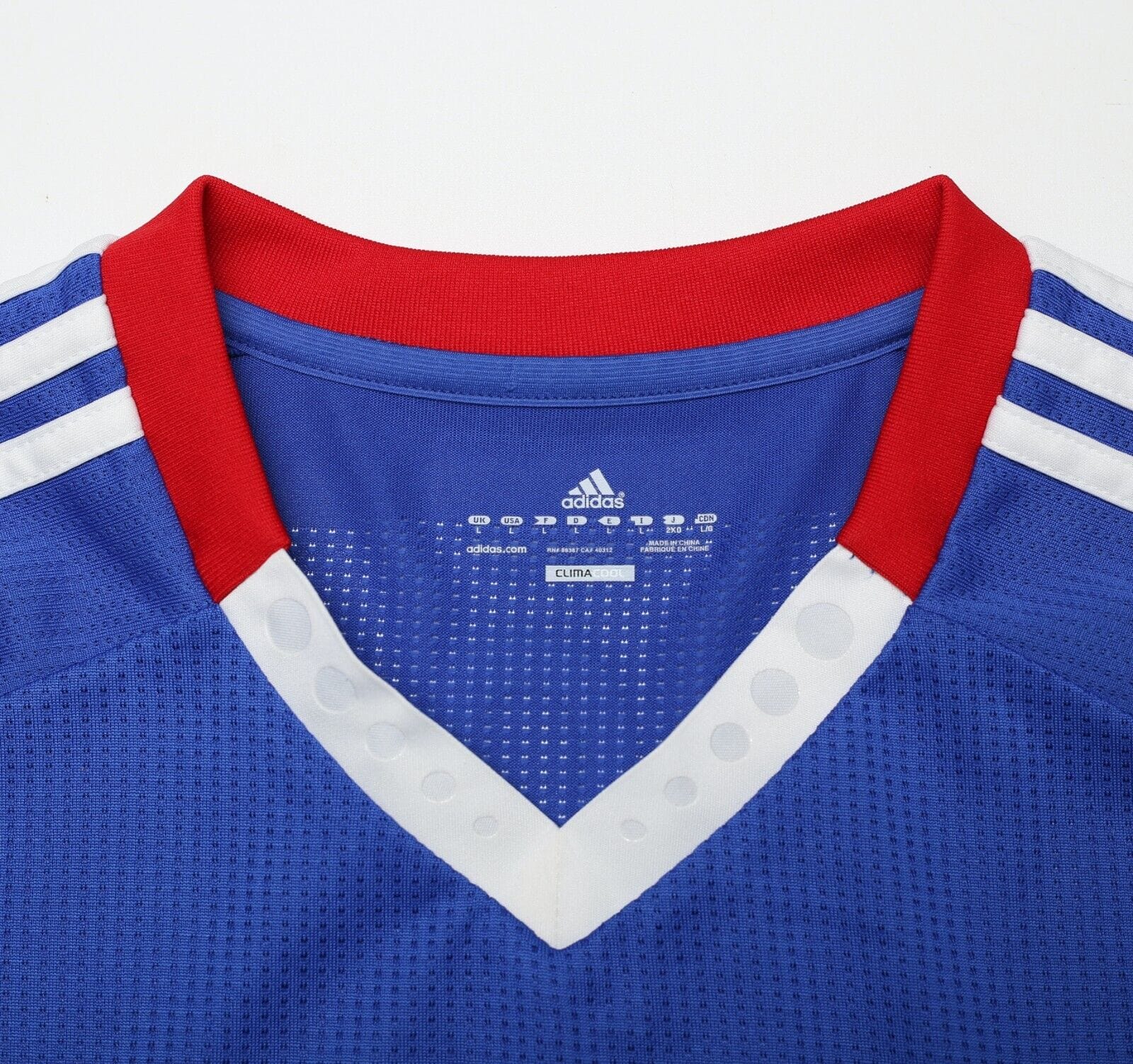 2010/11 MALOUDA #15 Chelsea Vintage adidas Home Football Shirt Jersey (L)