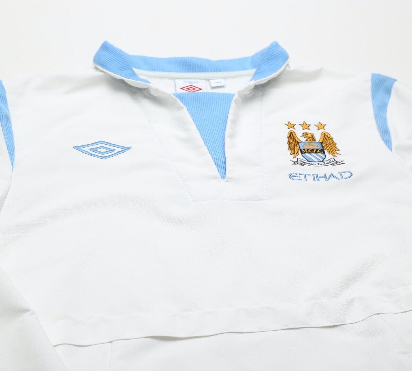 2010/11 vintage Manchester City away shirt | Size L | Classic 