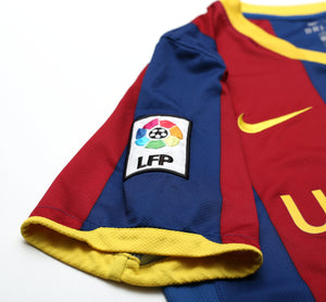 2010/11 MESSI #10 Barcelona Vintage Nike Home Football Shirt Jersey (S)