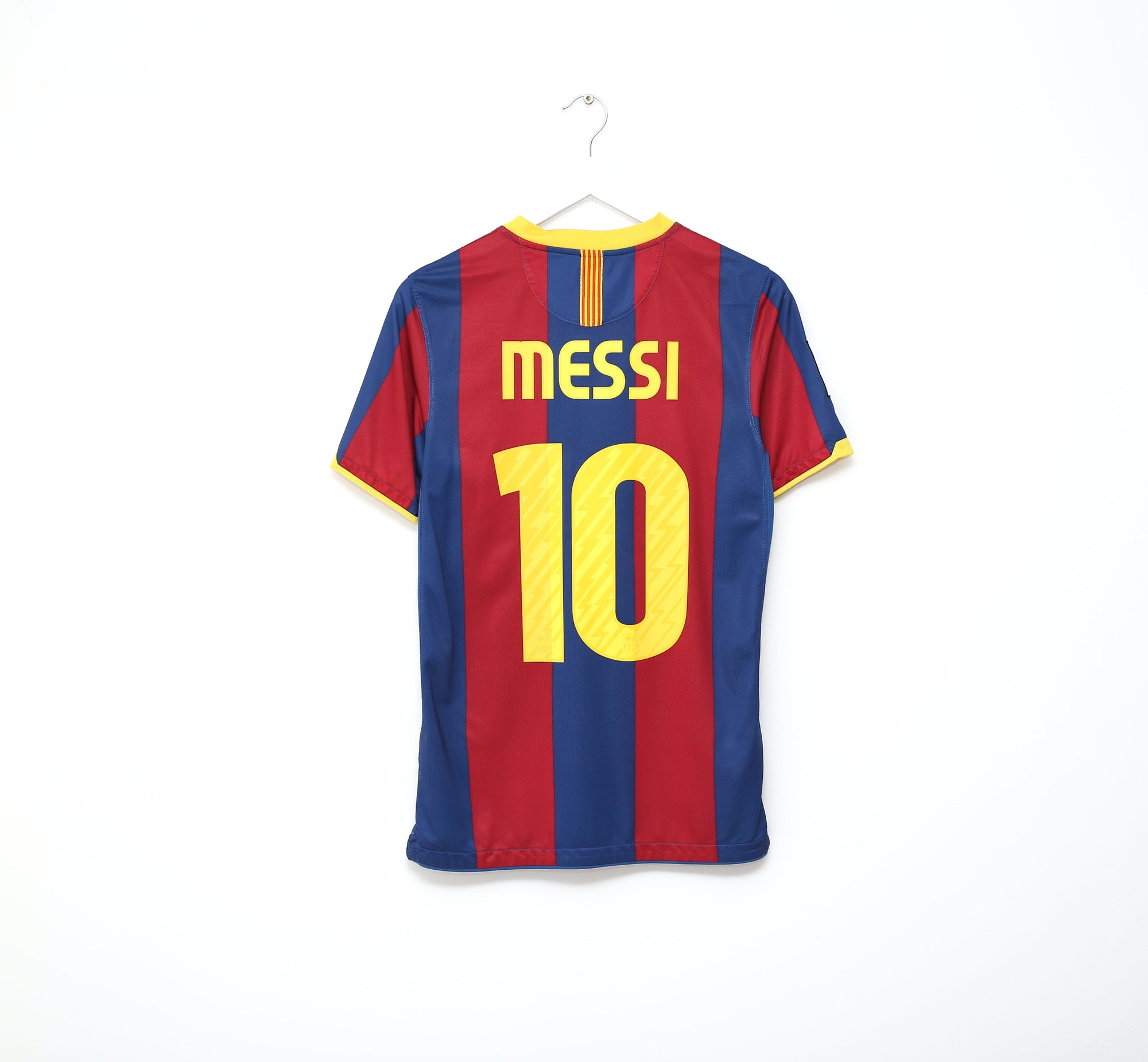 2010/11 MESSI #10 Barcelona Vintage Nike Home Football Shirt Jersey (S)