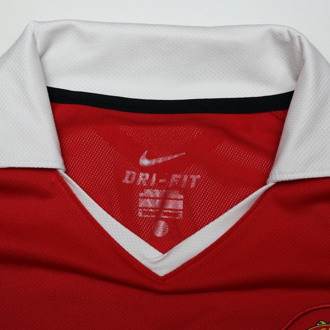 2010/11 Nani #17 Manchester United Vintage Home Football Shirt (M)