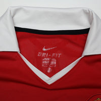 2010/11 Nani #17 Manchester United Vintage Home Football Shirt (M)