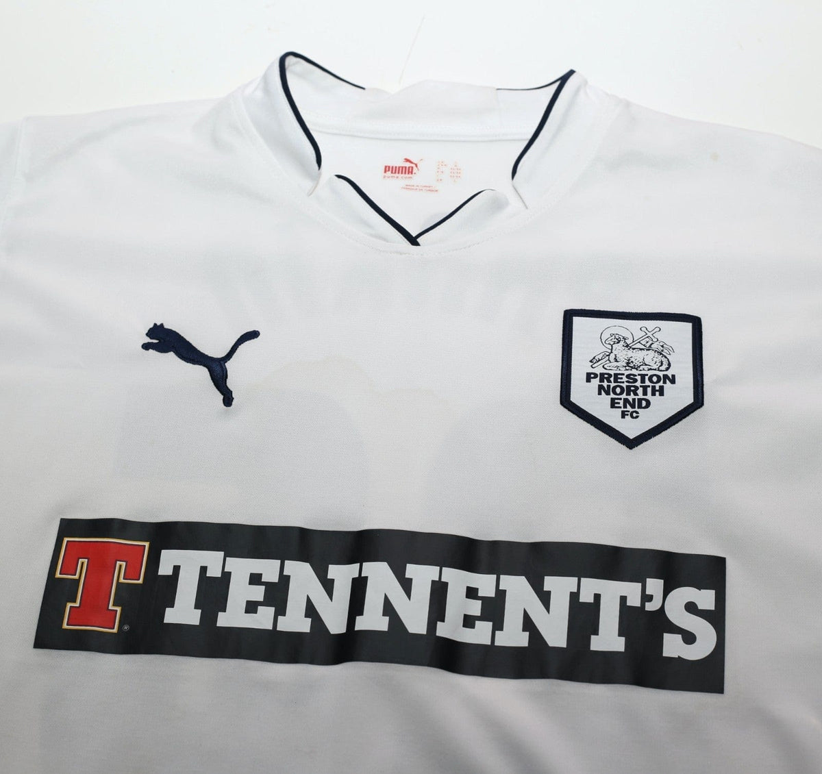 2010/11 PARKIN #26 Preston North End Vintage PUMA Football Shirt (M/L)