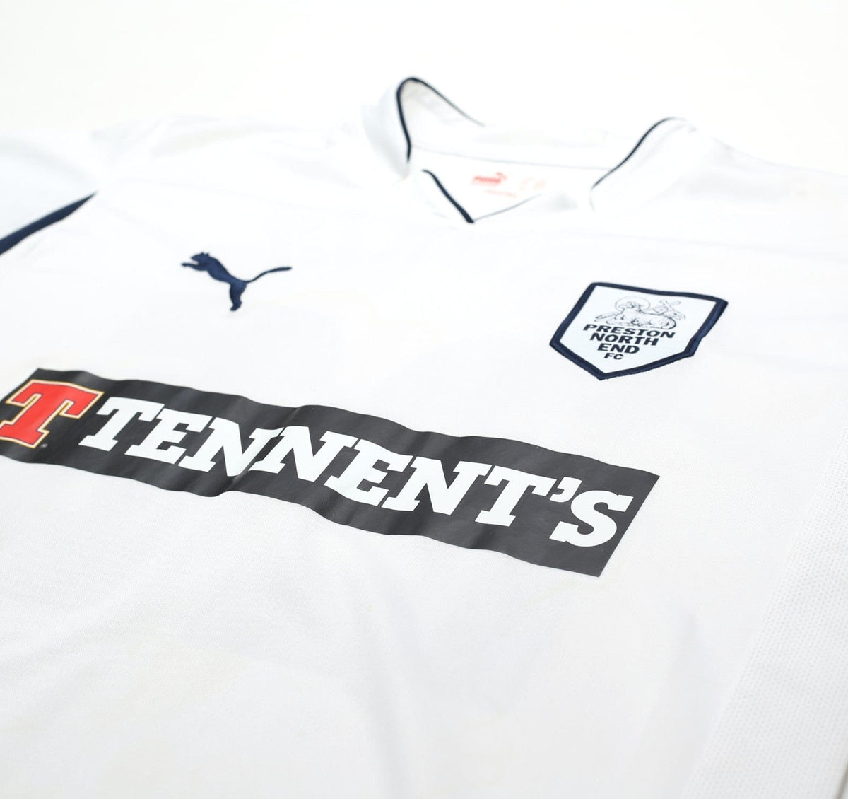 2010/11 PARKIN #26 Preston North End Vintage PUMA Football Shirt (M/L)
