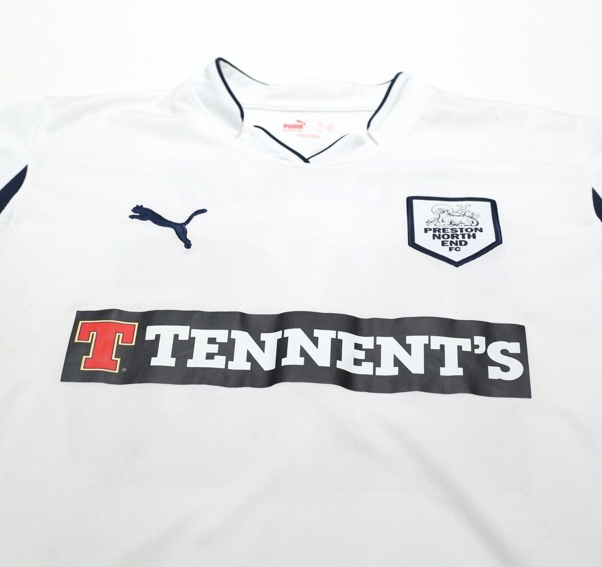 2010/11 PARKIN #26 Preston North End Vintage PUMA Football Shirt (M/L)