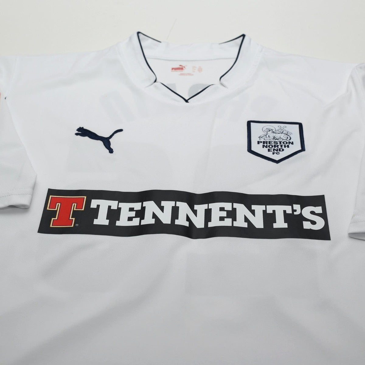 2010/11 Parkin #26 Preston North End Vintage PUMA Home Football Shirt (L/XL)