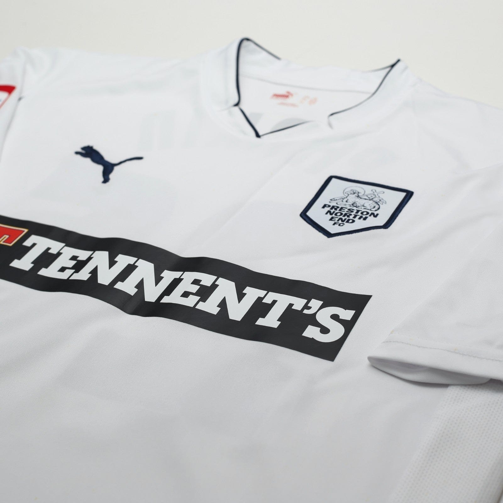 2010/11 Parkin #26 Preston North End Vintage PUMA Home Football Shirt (L/XL)