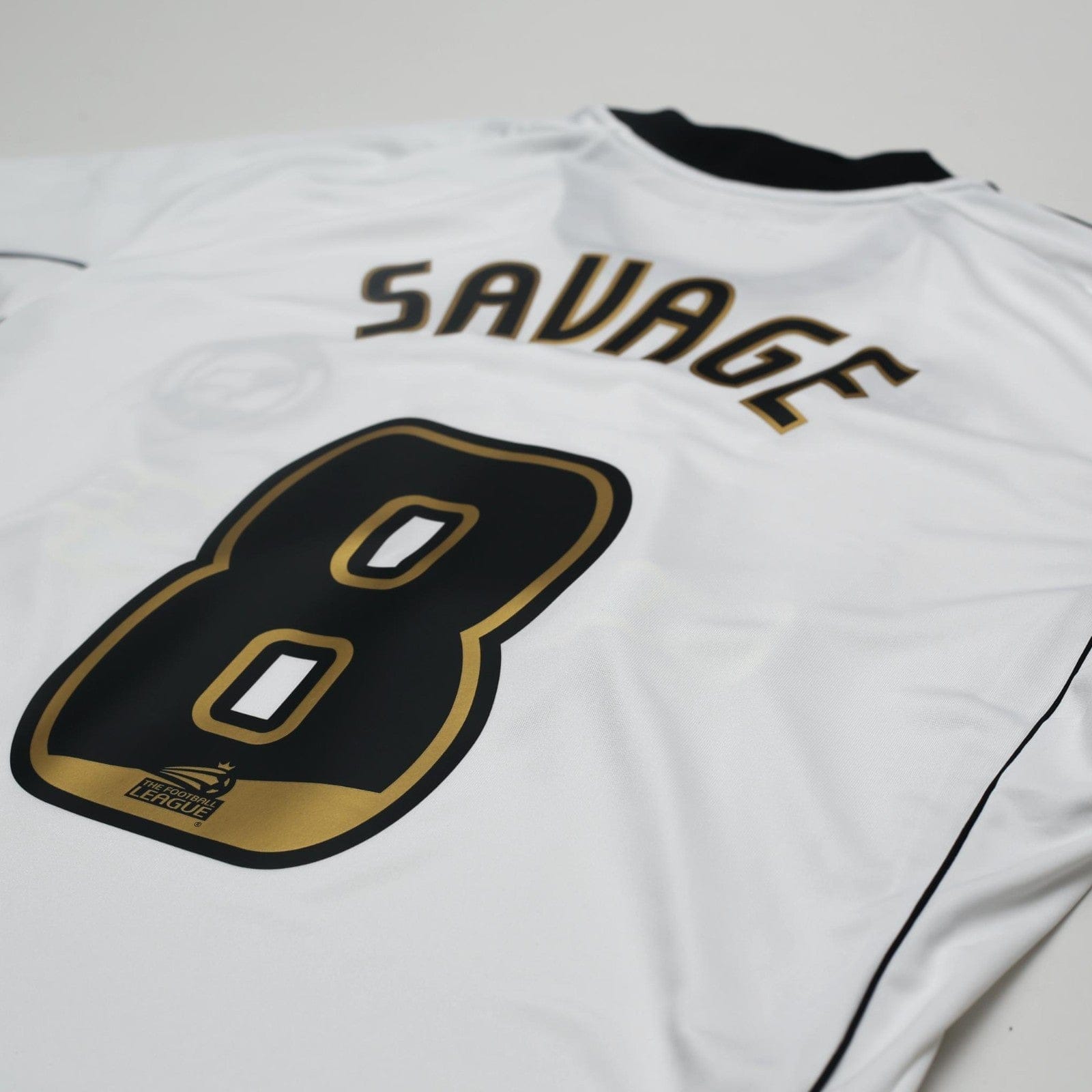 2010/11 Savage #8 Derby County Vintage adidas Home Football Shirt (L/XL)