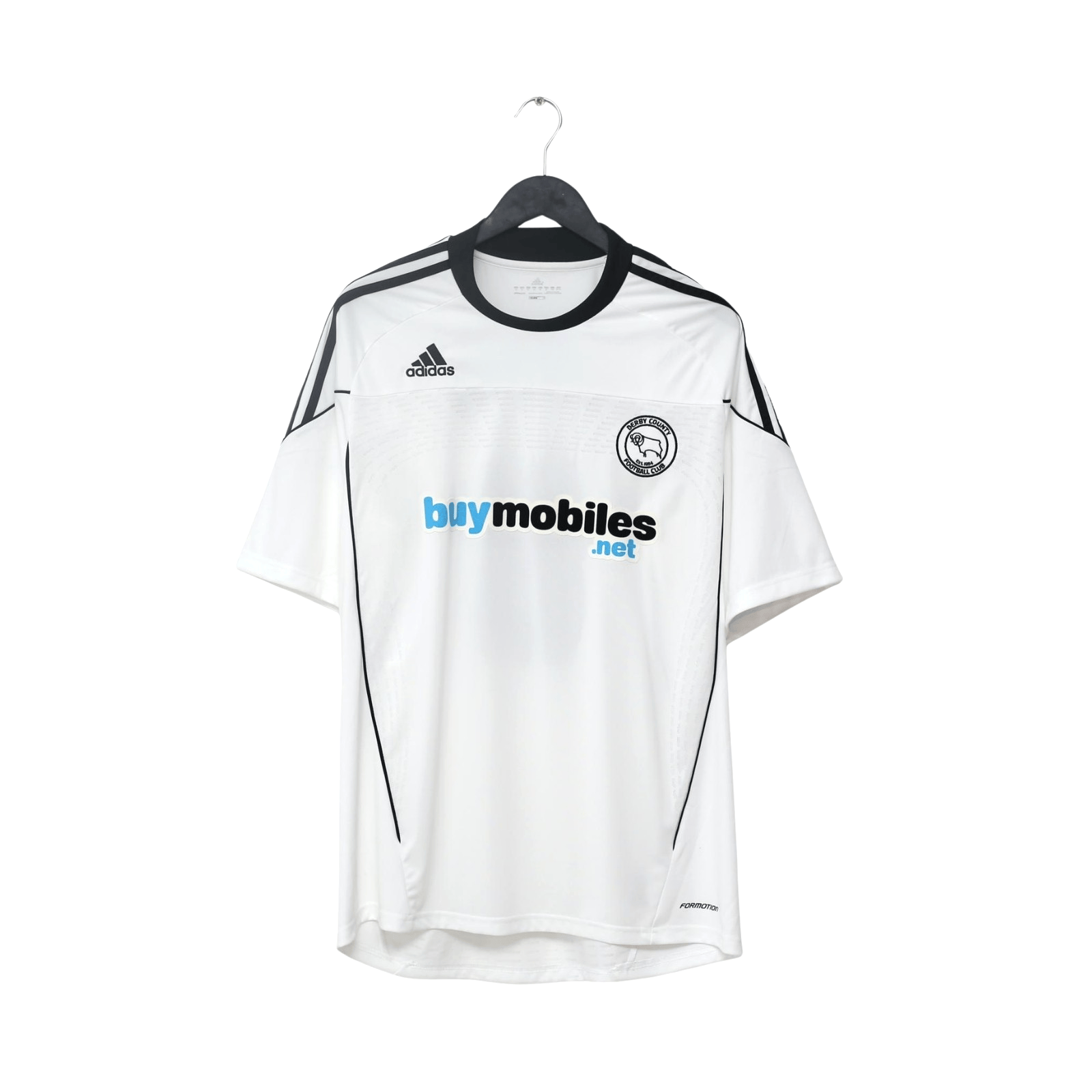 2010/11 Savage #8 Derby County Vintage adidas Home Football Shirt (L/XL)