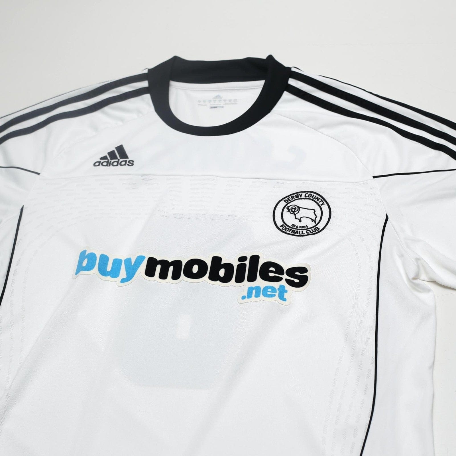 2010/11 Savage #8 Derby County Vintage adidas Home Football Shirt (L/XL)
