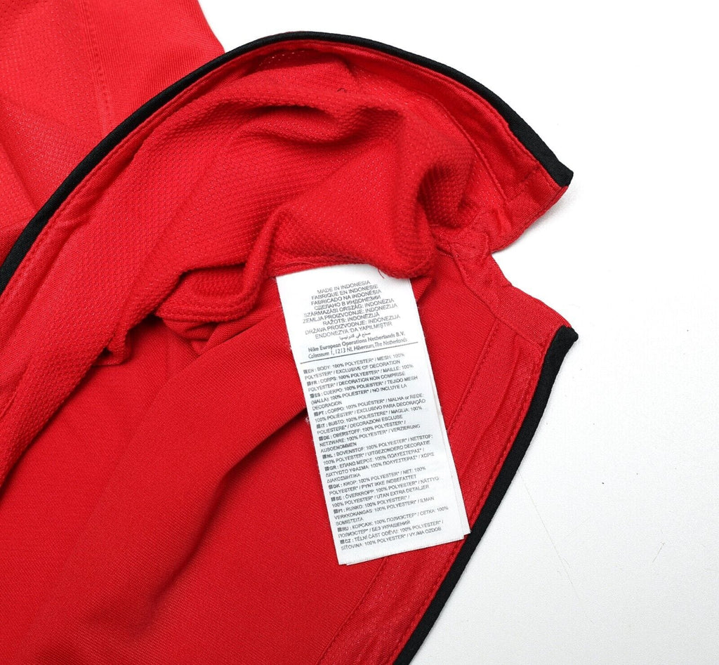 2010/11 SCHOLES #18 Manchester United Vintage Nike Home Football Shirt (M)