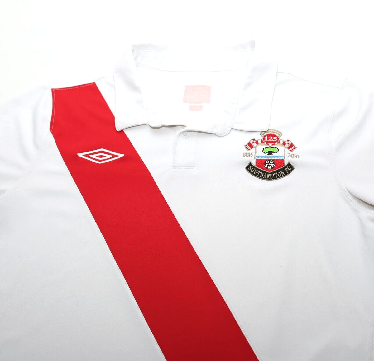 2010/11 SOUTHAMPTON Vintage Umbro Centenary Home Shirt (M)