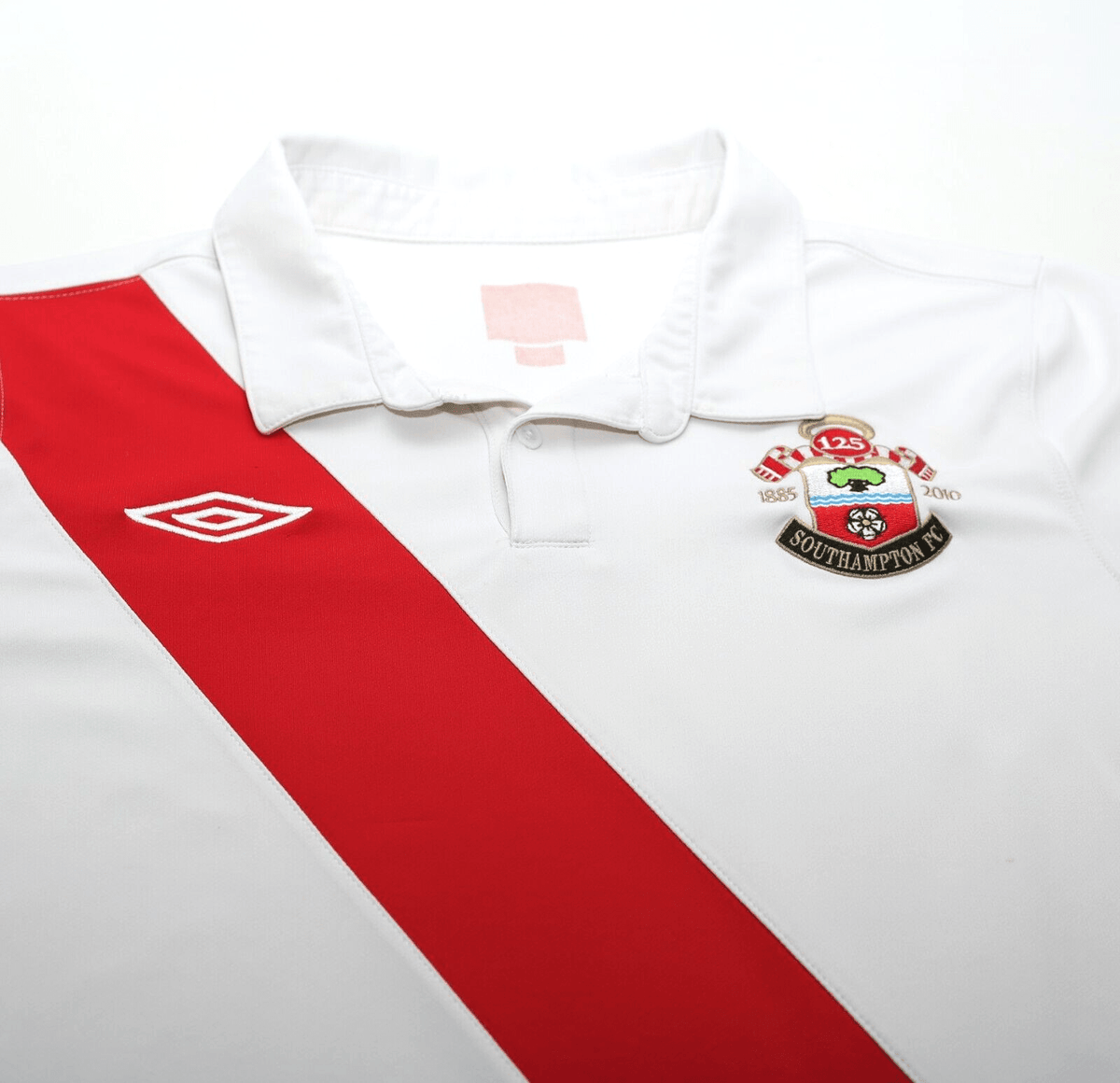 2010/11 SOUTHAMPTON Vintage Umbro Centenary Home Shirt (M)