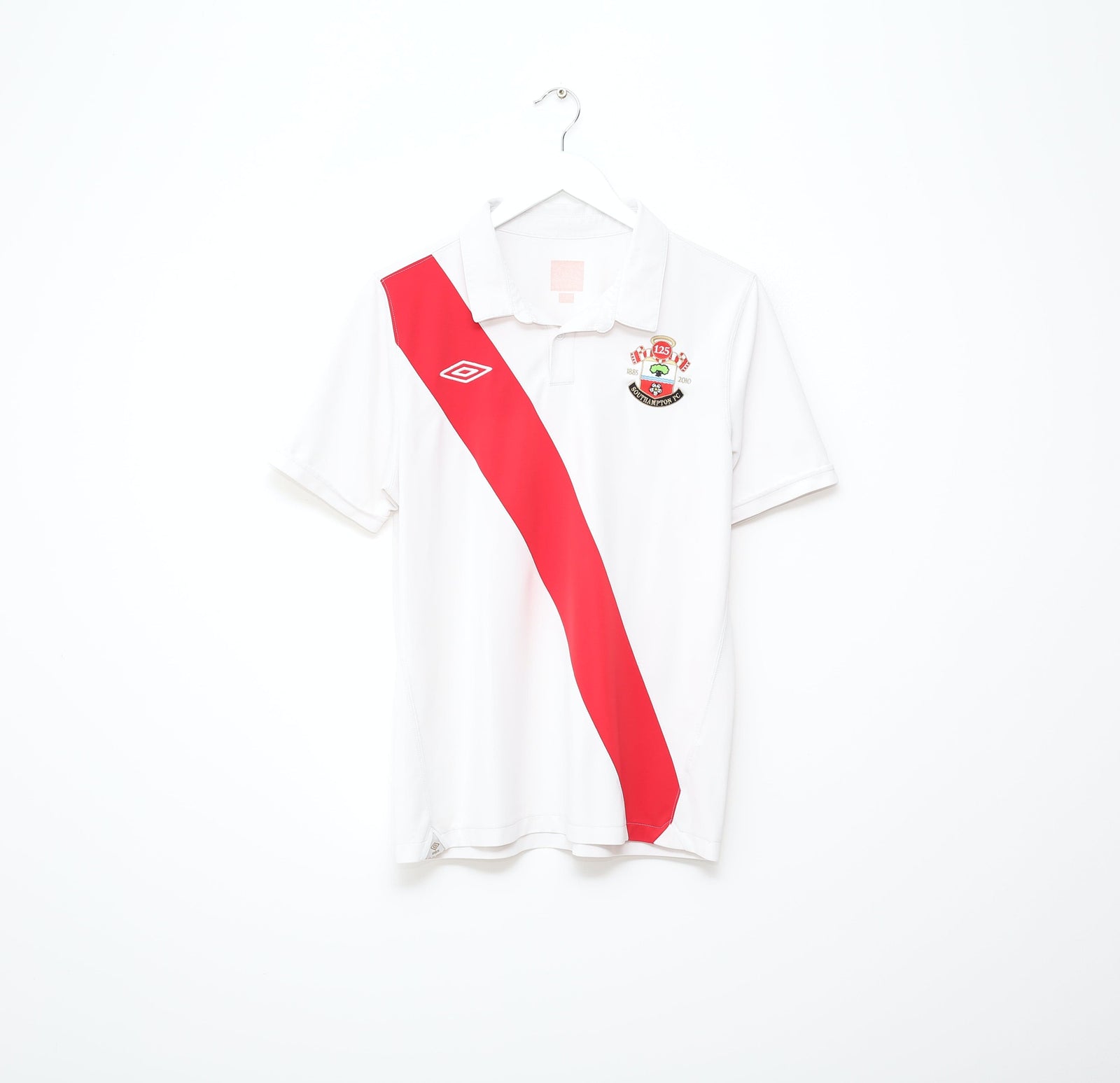 2010/11 SOUTHAMPTON Vintage Umbro Centenary Home Shirt (M)