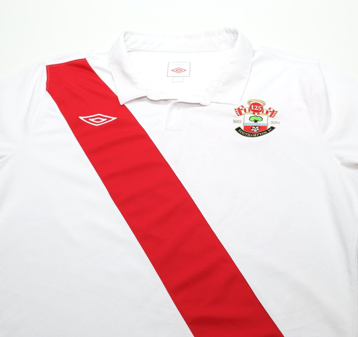 2010/11 SOUTHAMPTON Vintage Umbro Centenary Home Shirt (XL)
