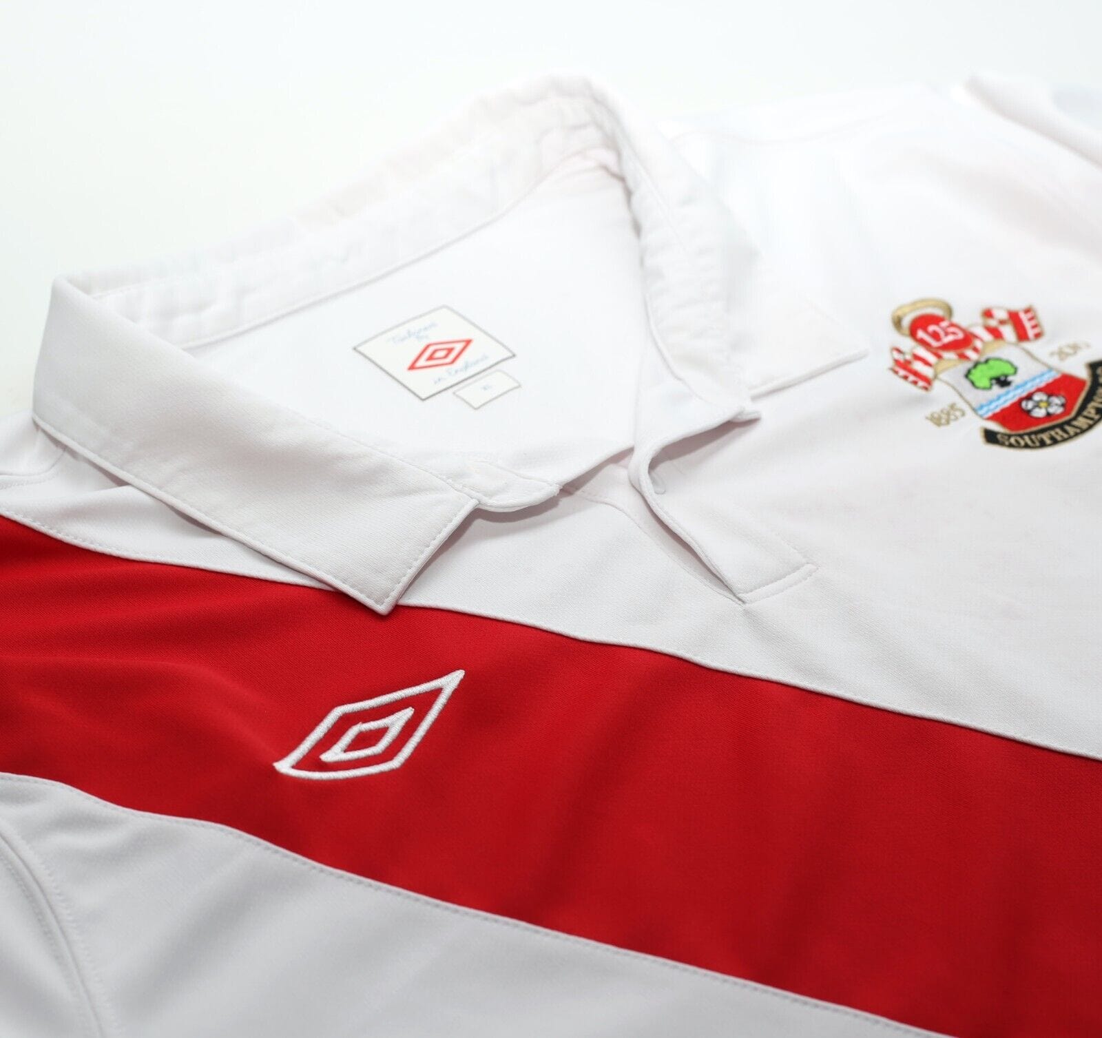 2010/11 SOUTHAMPTON Vintage Umbro Centenary Home Shirt (XL)