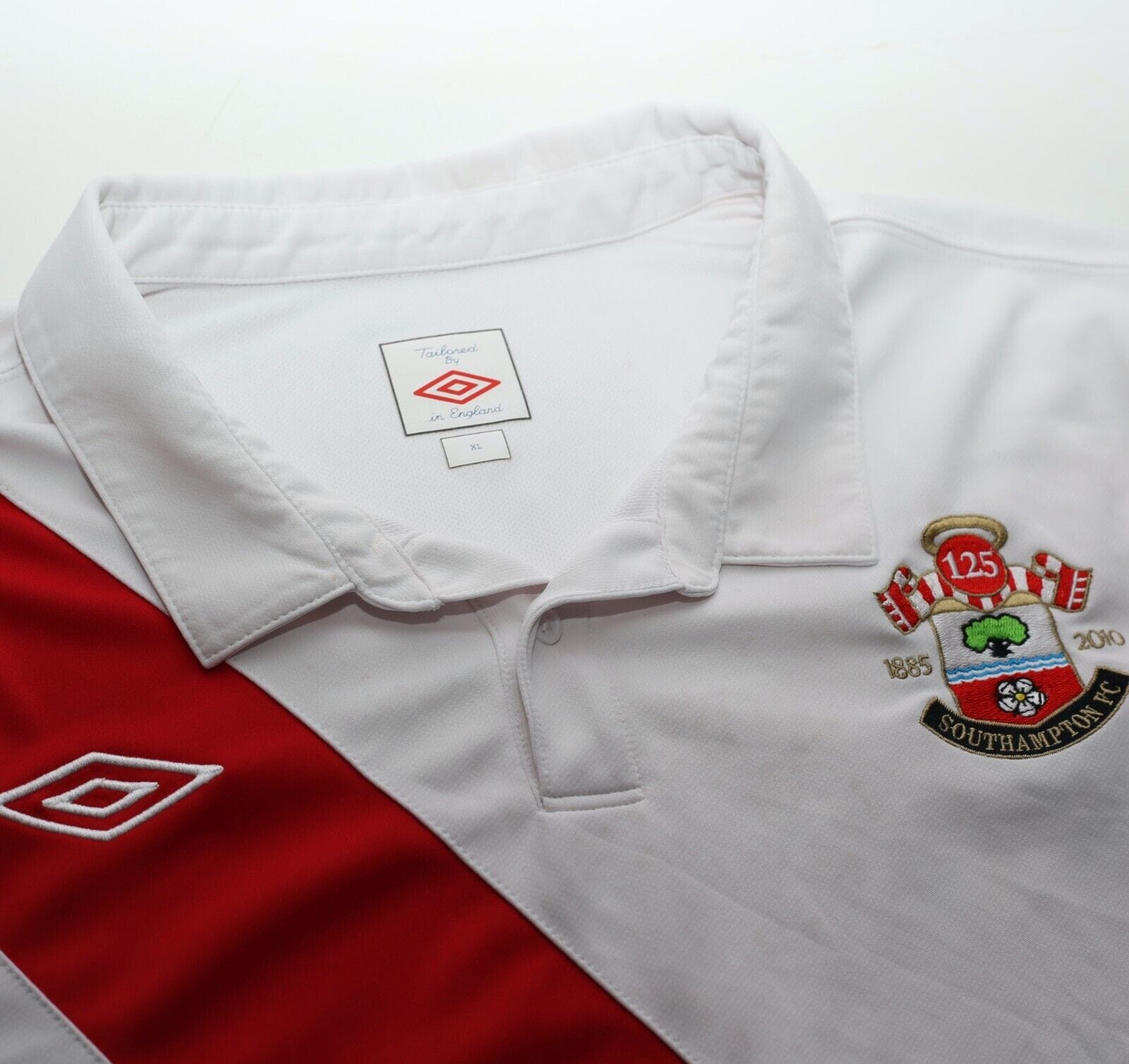 2010/11 SOUTHAMPTON Vintage Umbro Centenary Home Shirt (XL)