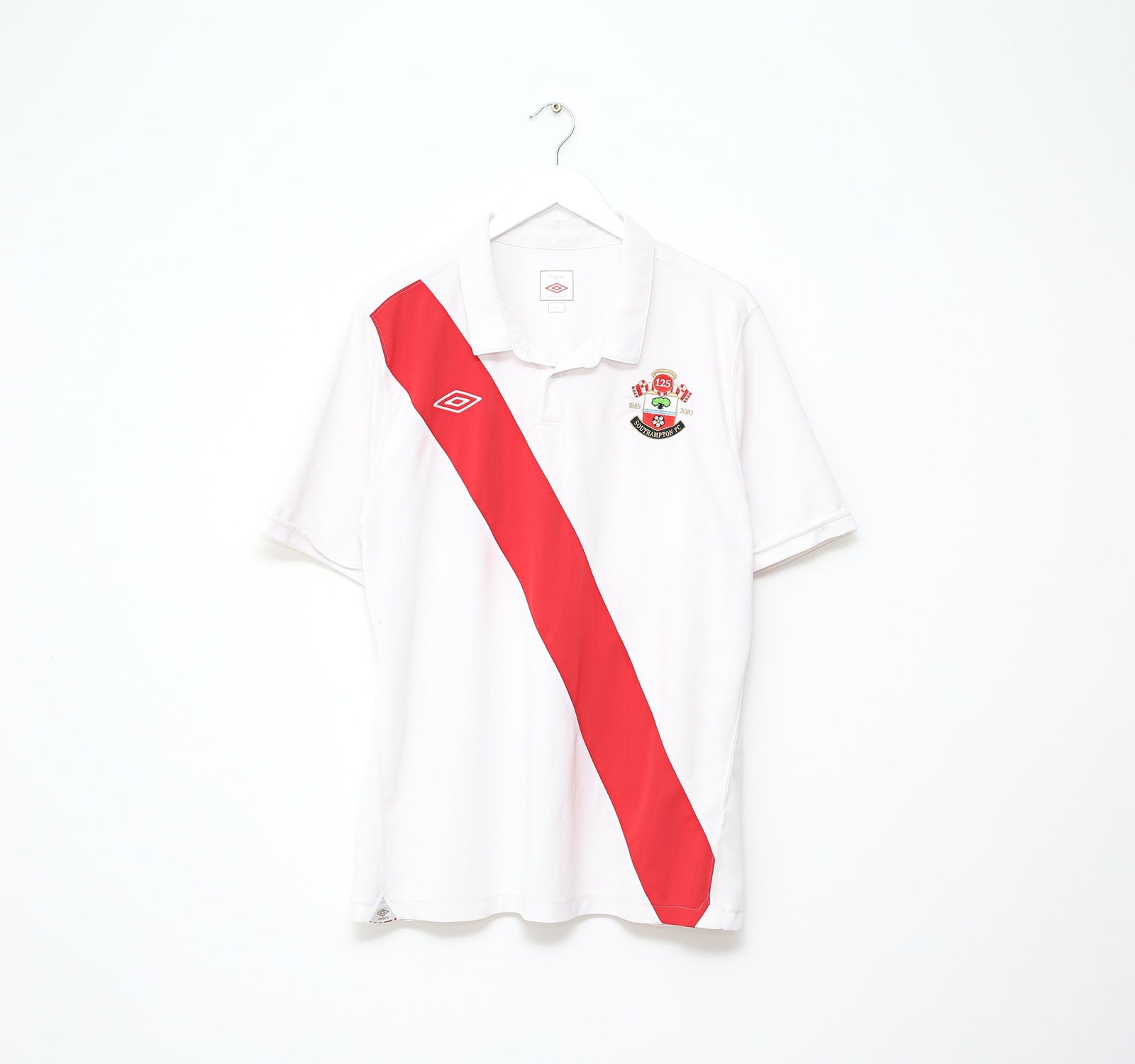 2010/11 SOUTHAMPTON Vintage Umbro Centenary Home Shirt (XL)