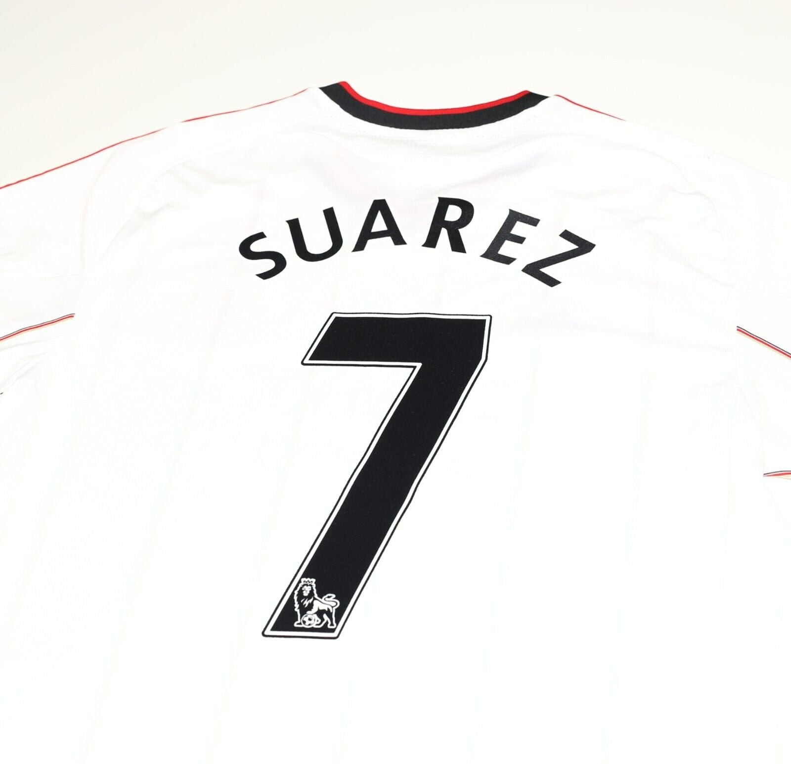 2010/11 SUAREZ #7 Liverpool Vintage adidas Away Football Shirt Jersey (XL)