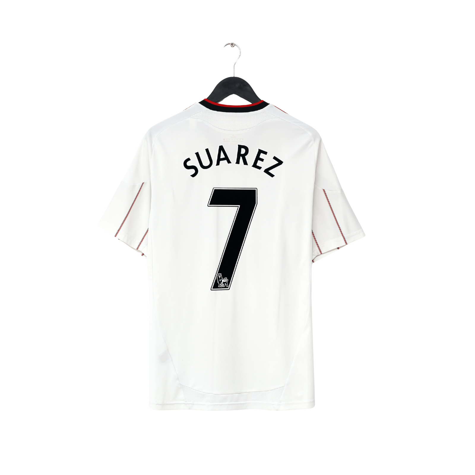 2010/11 SUAREZ #7 Liverpool Vintage adidas Away Football Shirt (M)