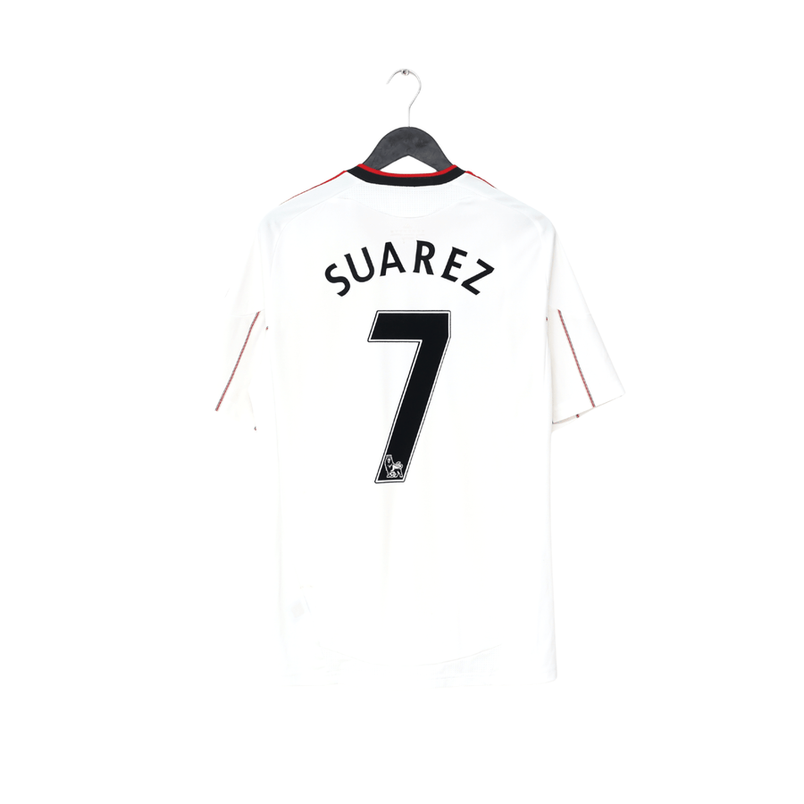2010/11 SUAREZ #7 Liverpool Vintage adidas Away Football Shirt (M)