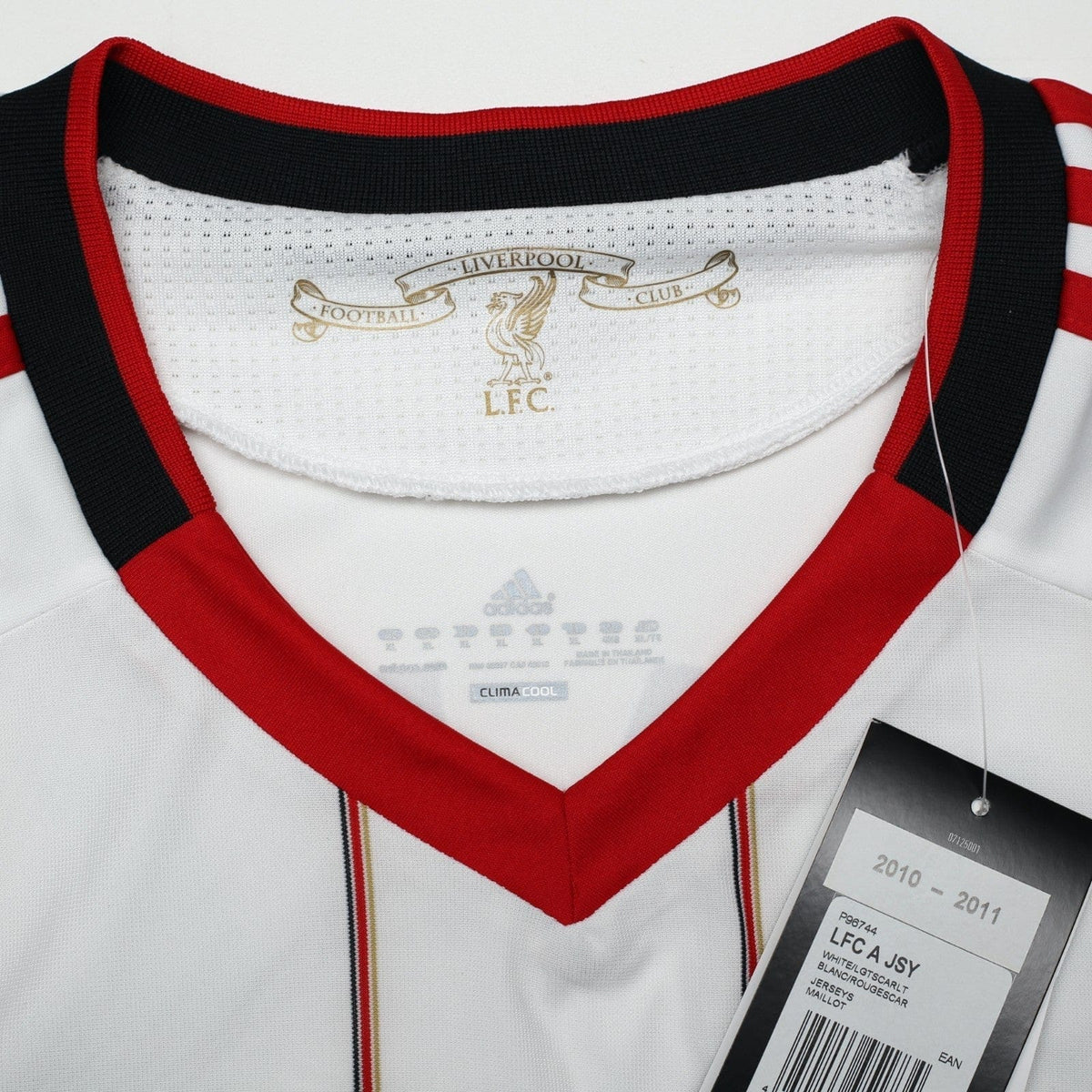 2010/11 Suarez #7 Liverpool Vintage adidas Away Football Shirt (XL) BNWT