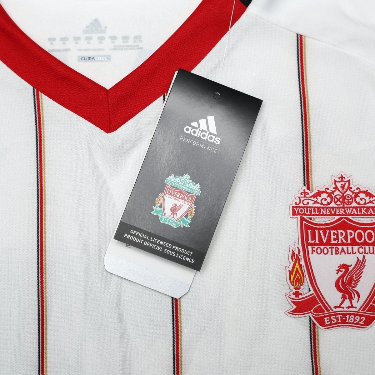 2010/11 Suarez #7 Liverpool Vintage adidas Away Football Shirt (XL) BNWT