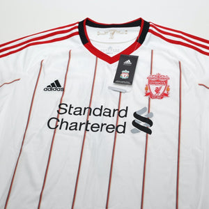 2010/11 Suarez #7 Liverpool Vintage adidas Away Football Shirt (XL) BNWT