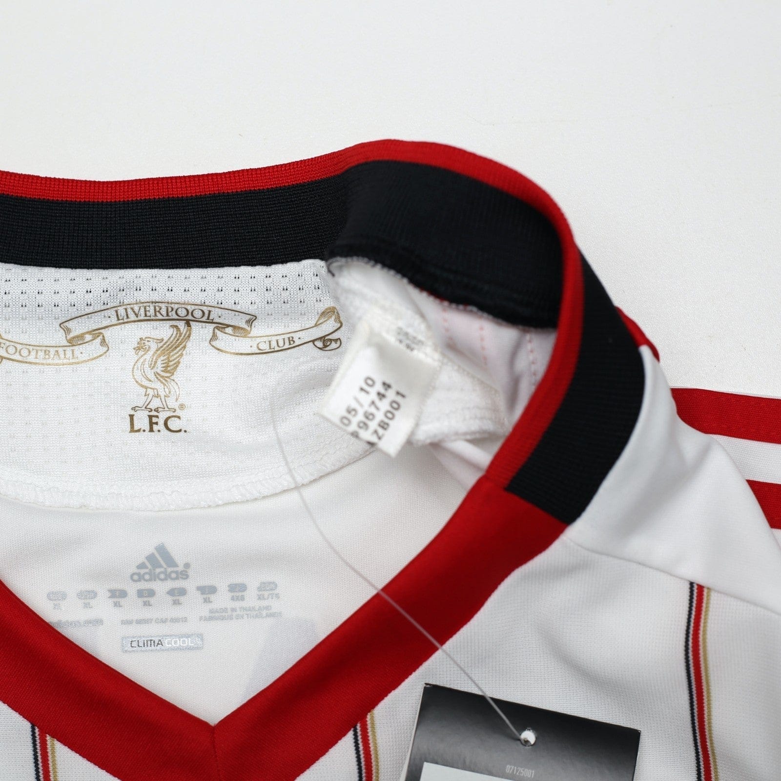 2010/11 Suarez #7 Liverpool Vintage adidas Away Football Shirt (XL) BNWT