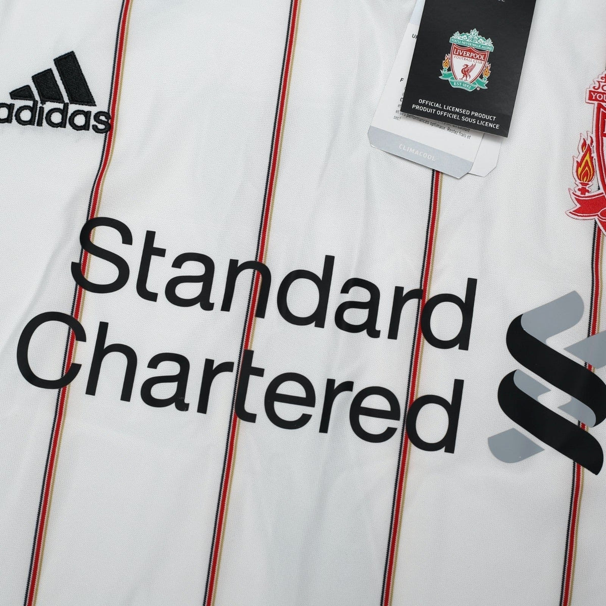 2010/11 Suarez #7 Liverpool Vintage adidas Away Football Shirt (XL) BNWT