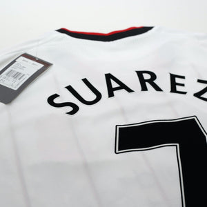 2010/11 Suarez #7 Liverpool Vintage adidas Away Football Shirt (XL) BNWT