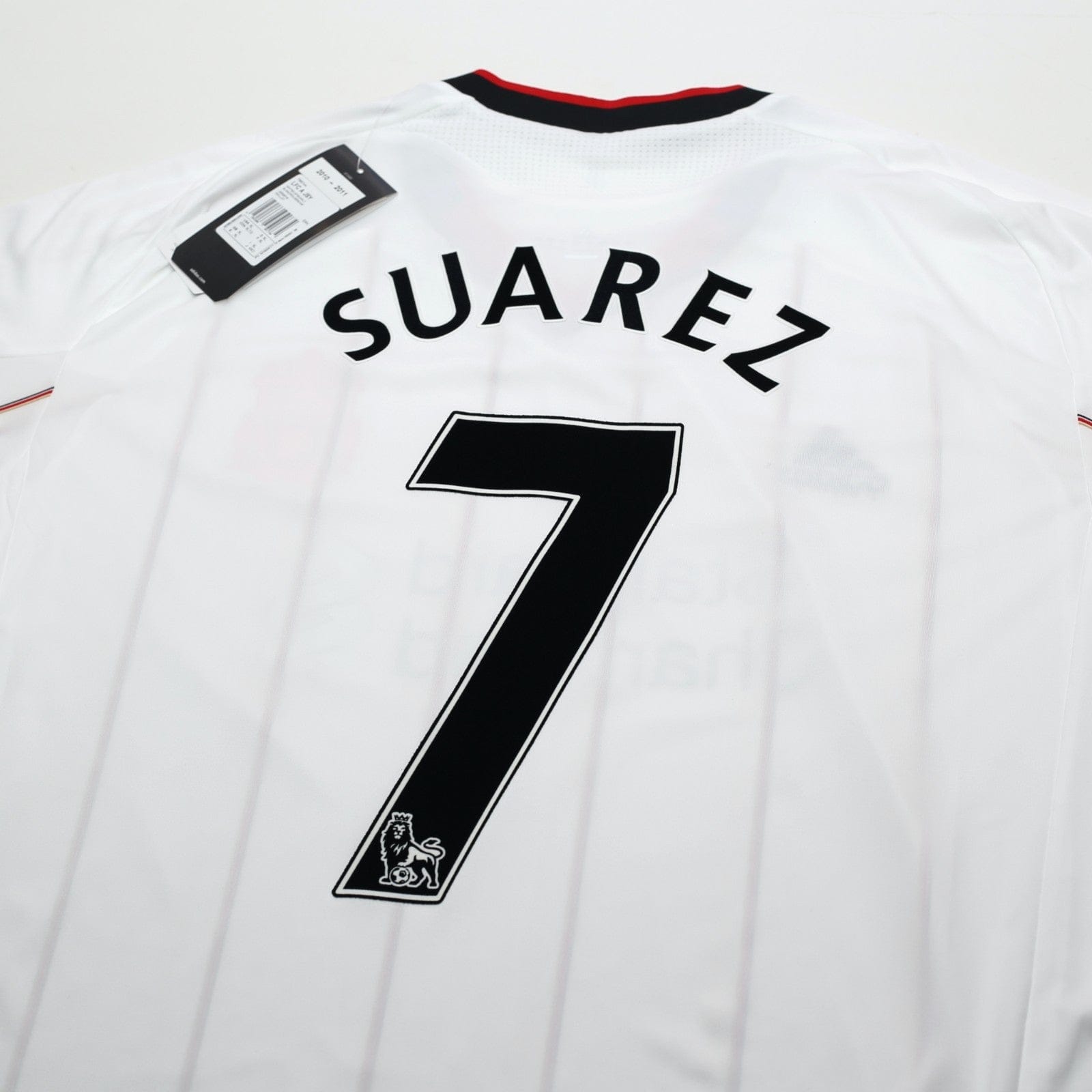 2010/11 Suarez #7 Liverpool Vintage adidas Away Football Shirt (XL) BNWT