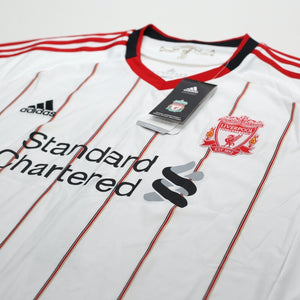 2010/11 Suarez #7 Liverpool Vintage adidas Away Football Shirt (XL) BNWT