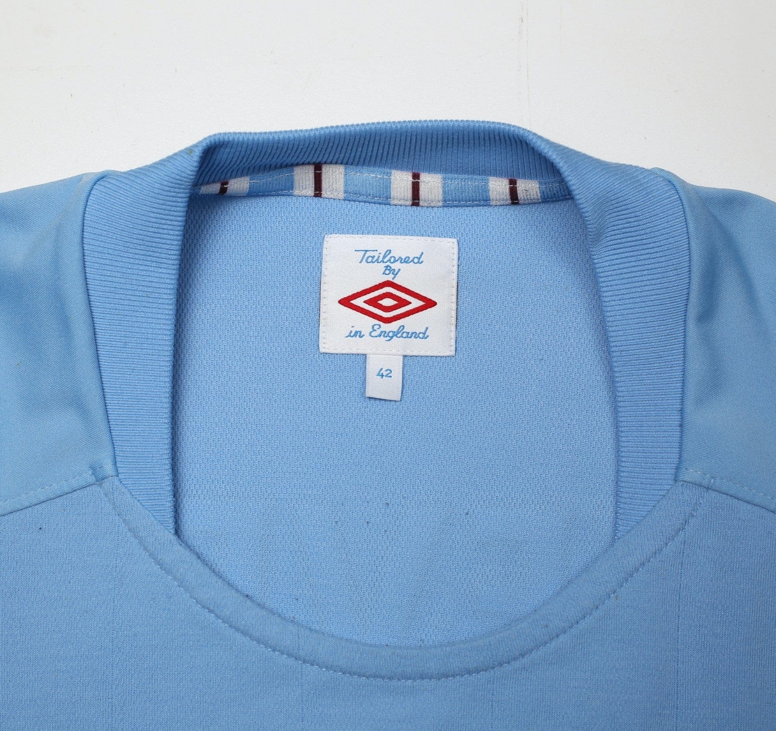 2010/11 TEVEZ #32 Manchester City Vintage Umbro Home Football Shirt (M/L) 42