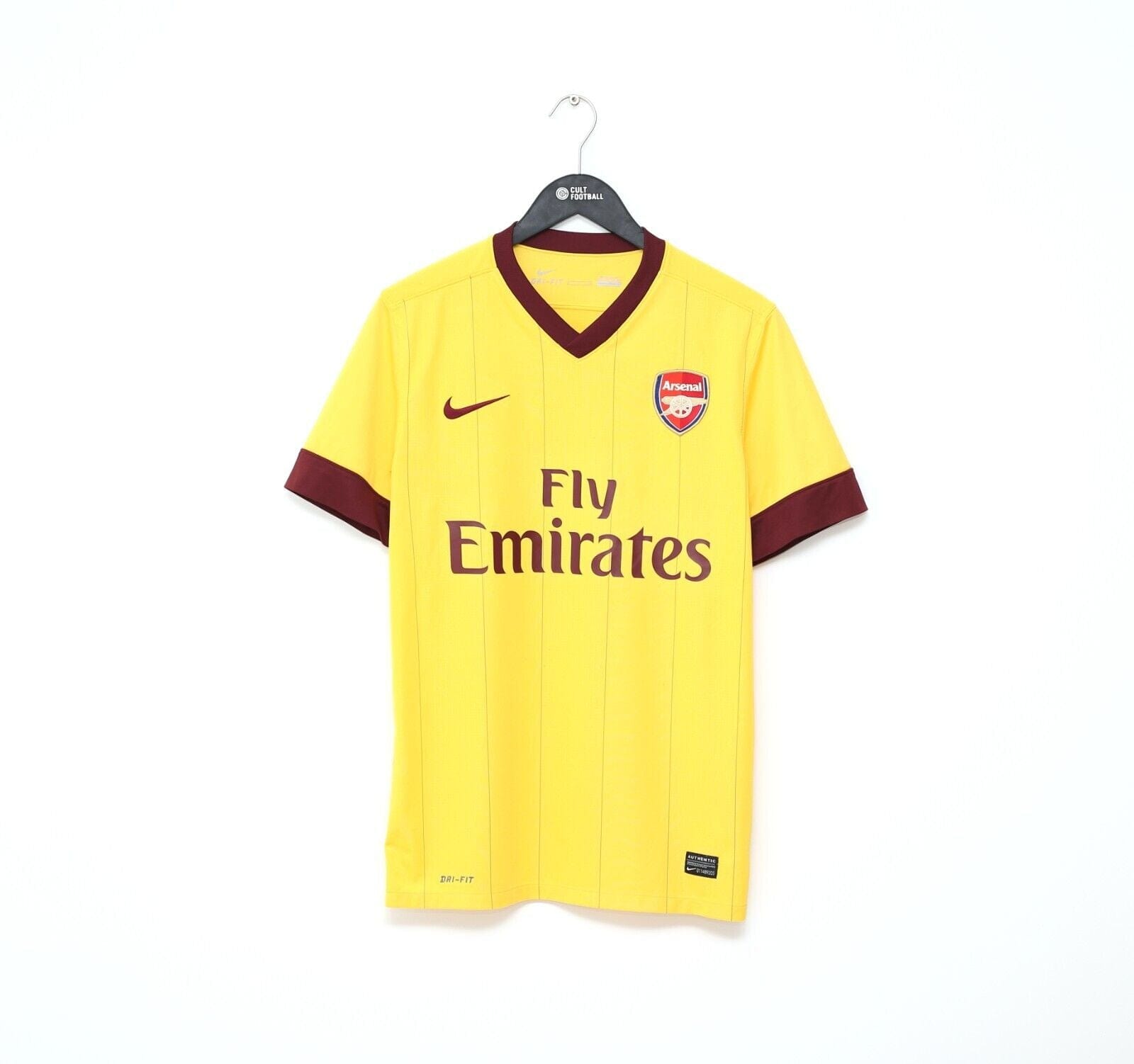 2010/11 Van Persie #10 Arsenal Vintage Nike Away Football Shirt Jersey (S)