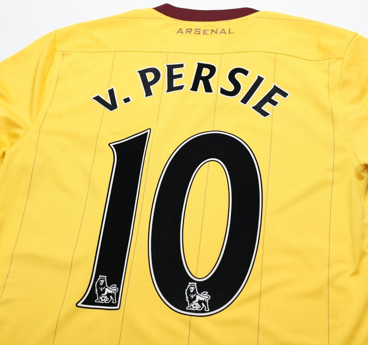 2010/11 Van Persie #10 Arsenal Vintage Nike Away Football Shirt Jersey (S)
