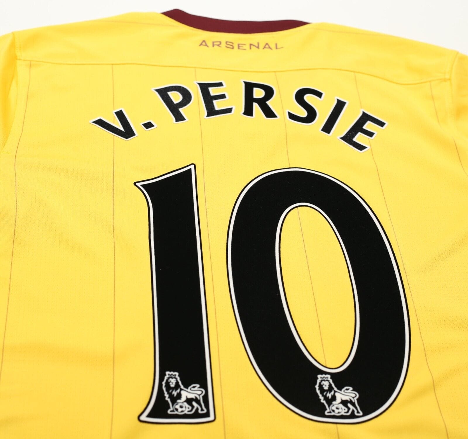 2010/11 Van Persie #10 Arsenal Vintage Nike Away Football Shirt Jersey (S)