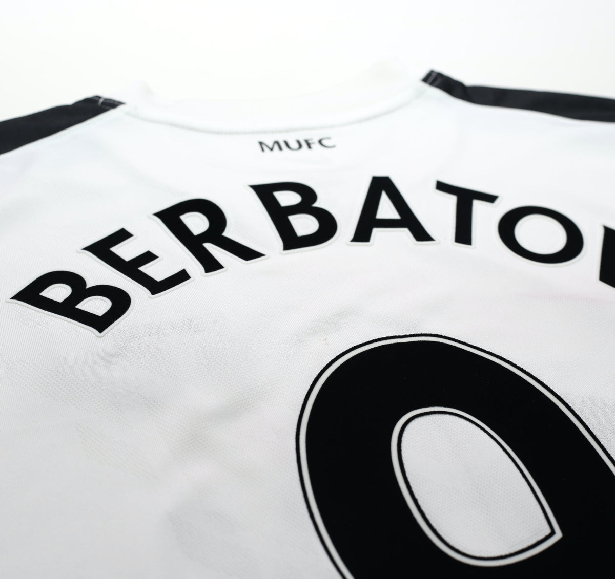 2010/12 BERBATOV #9 Manchester United Vintage Nike Away Football Shirt (L)