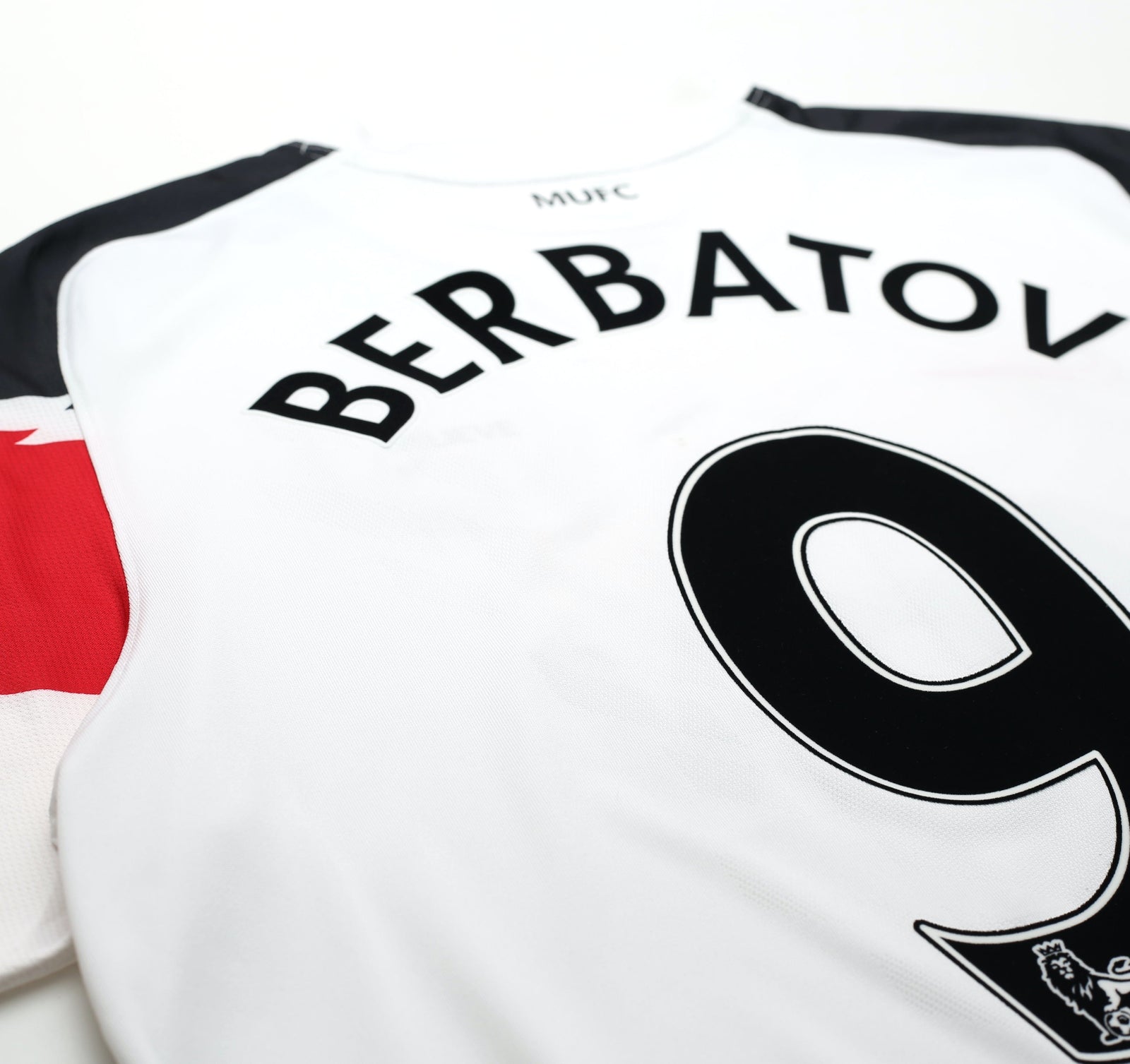 2010/12 BERBATOV #9 Manchester United Vintage Nike Away Football Shirt (L)