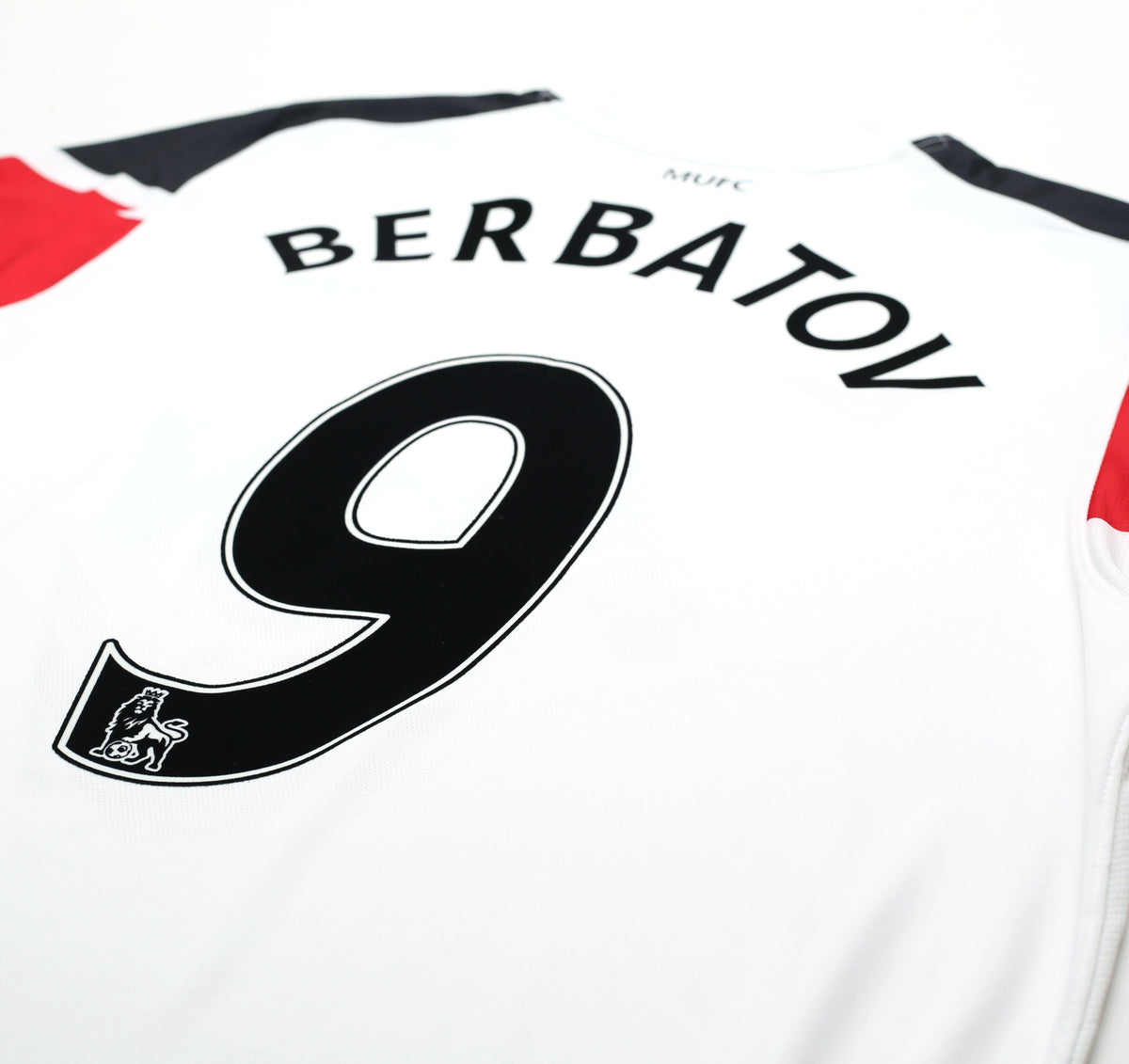 2010/12 BERBATOV #9 Manchester United Vintage Nike Away Football Shirt (L)
