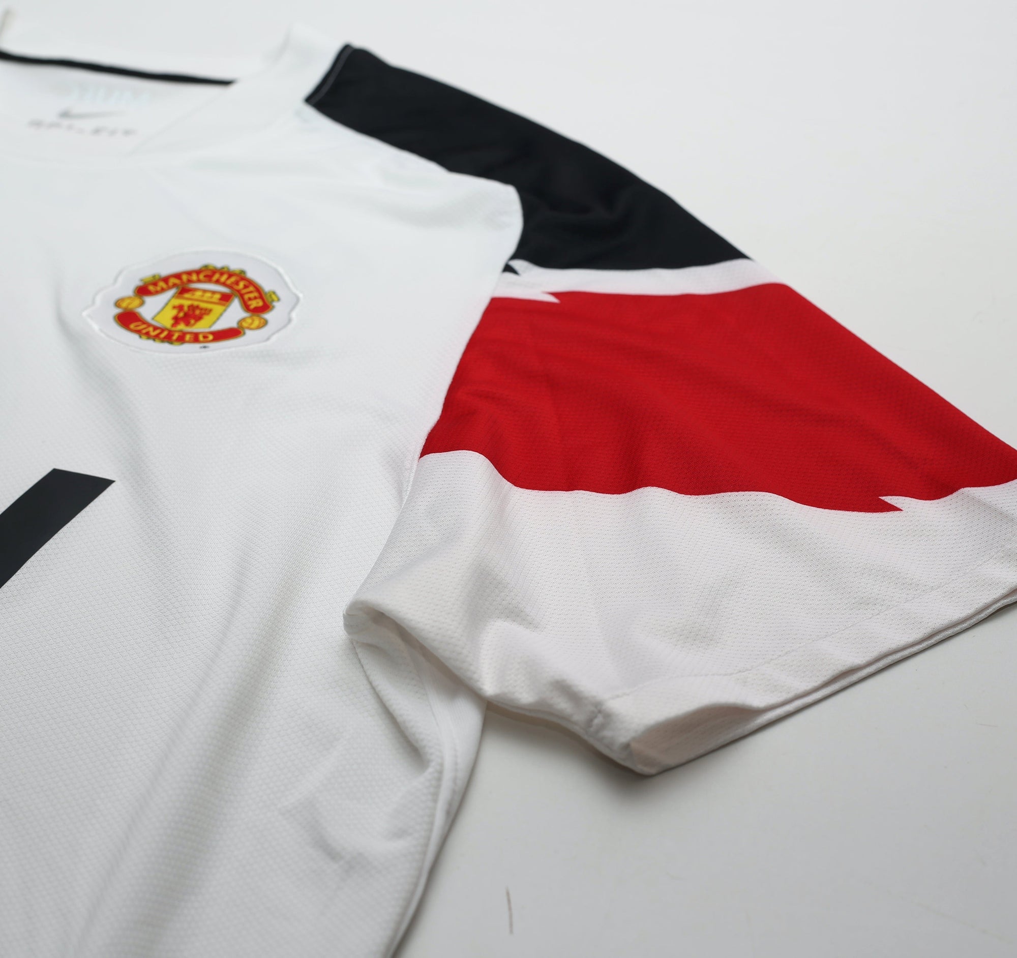 2010/12 BERBATOV #9 Manchester United Vintage Nike Away Football Shirt (L)