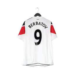 2010/12 BERBATOV #9 Manchester United Vintage Nike Away Football Shirt (L)